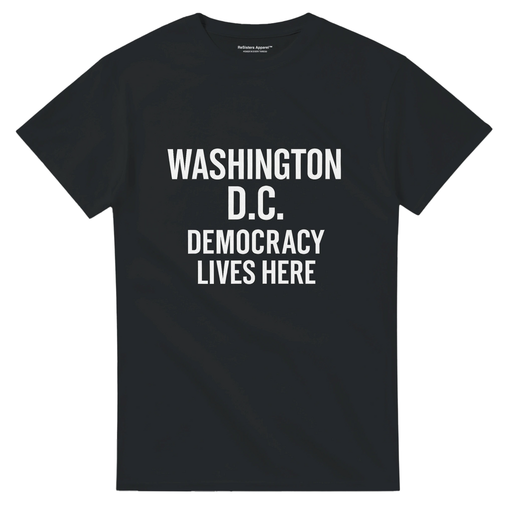 Washington, DC: Democracy Lives Here Tee