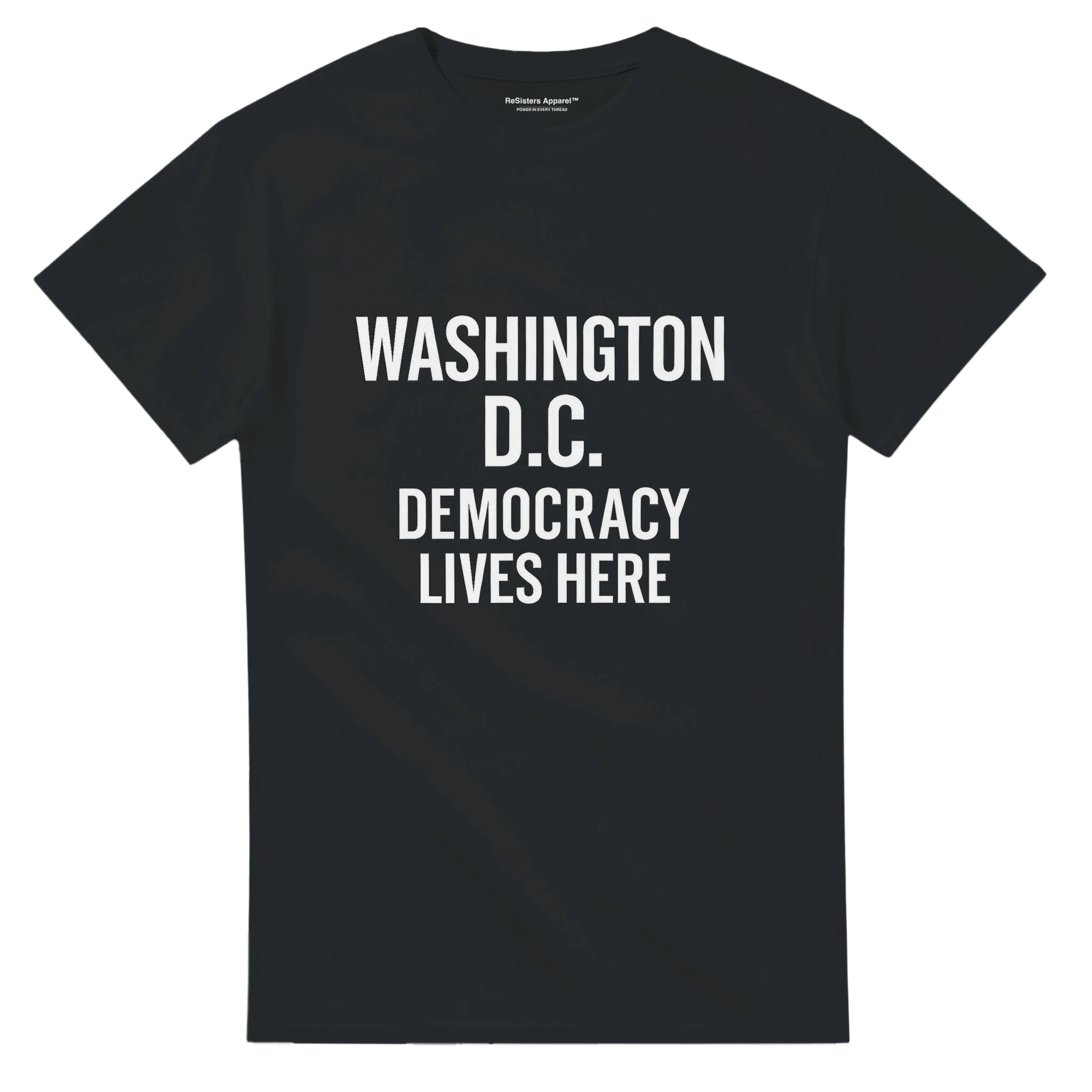 Washington, DC: Democracy Lives Here Tee