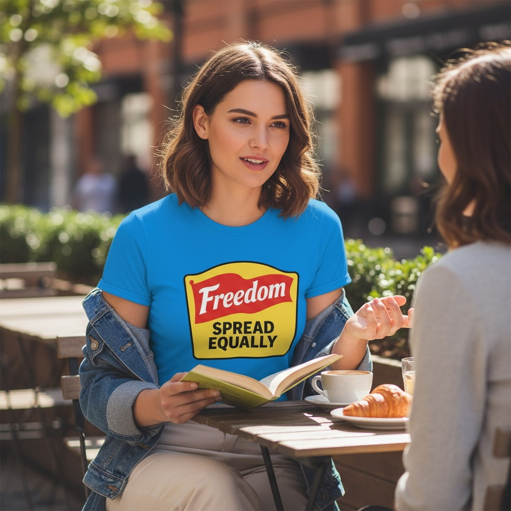 Freedom Spread Equally Tee