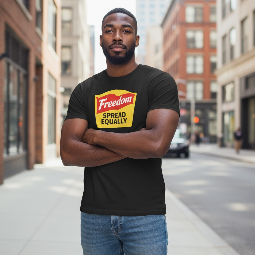 Freedom Spread Equally Tee