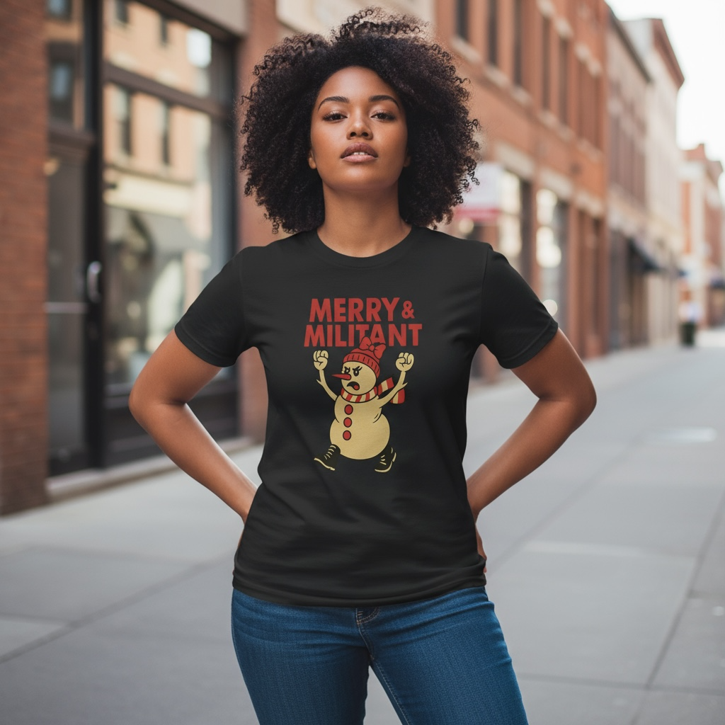 Merry & Militant Holiday Tee