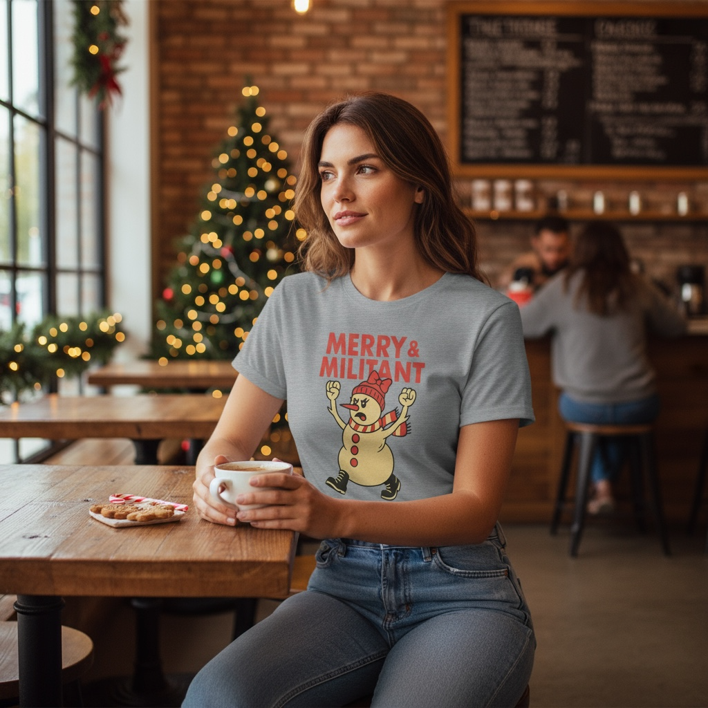 Merry & Militant Holiday Tee