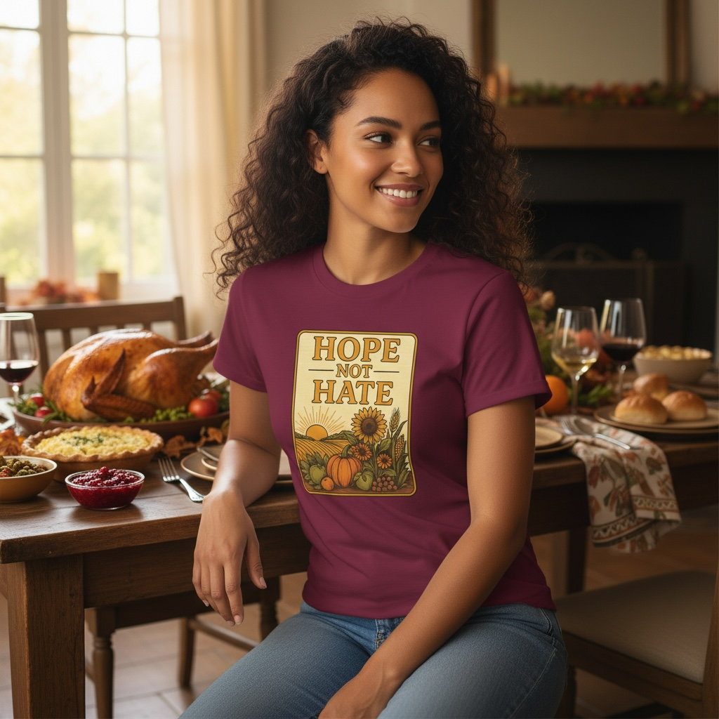 Hope Not Hate Thanksgiving Tee