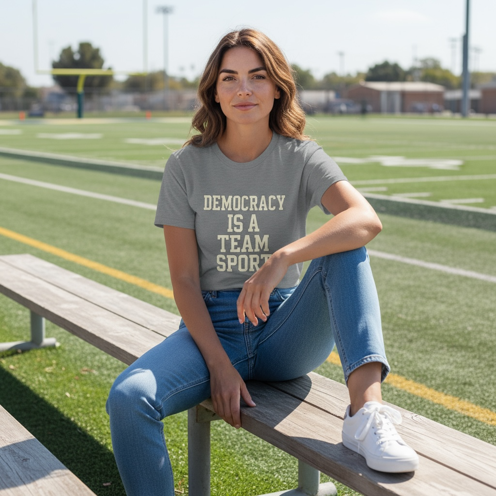 Democracy is a Team Sport Tee