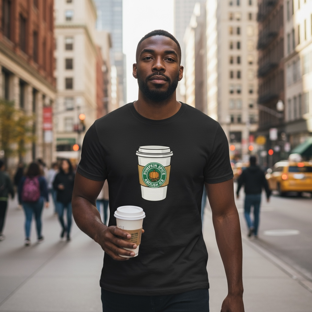 Pumpkin Spice Abolish ICE Thanksgiving Tee