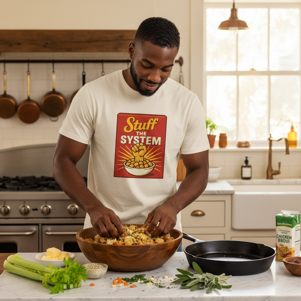 Stuff the System Thanksgiving Tee