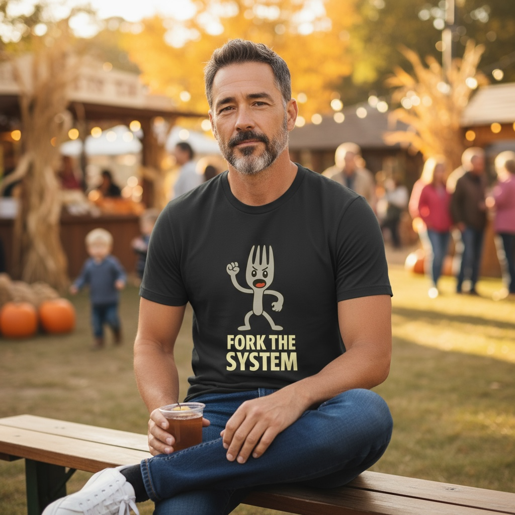 Fork the System Thanksgiving Tee