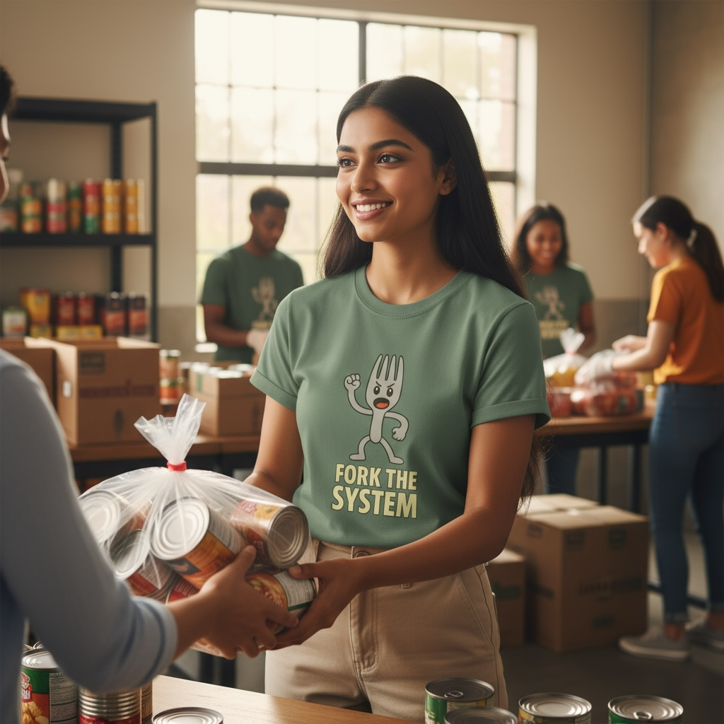 Fork the System Thanksgiving Tee