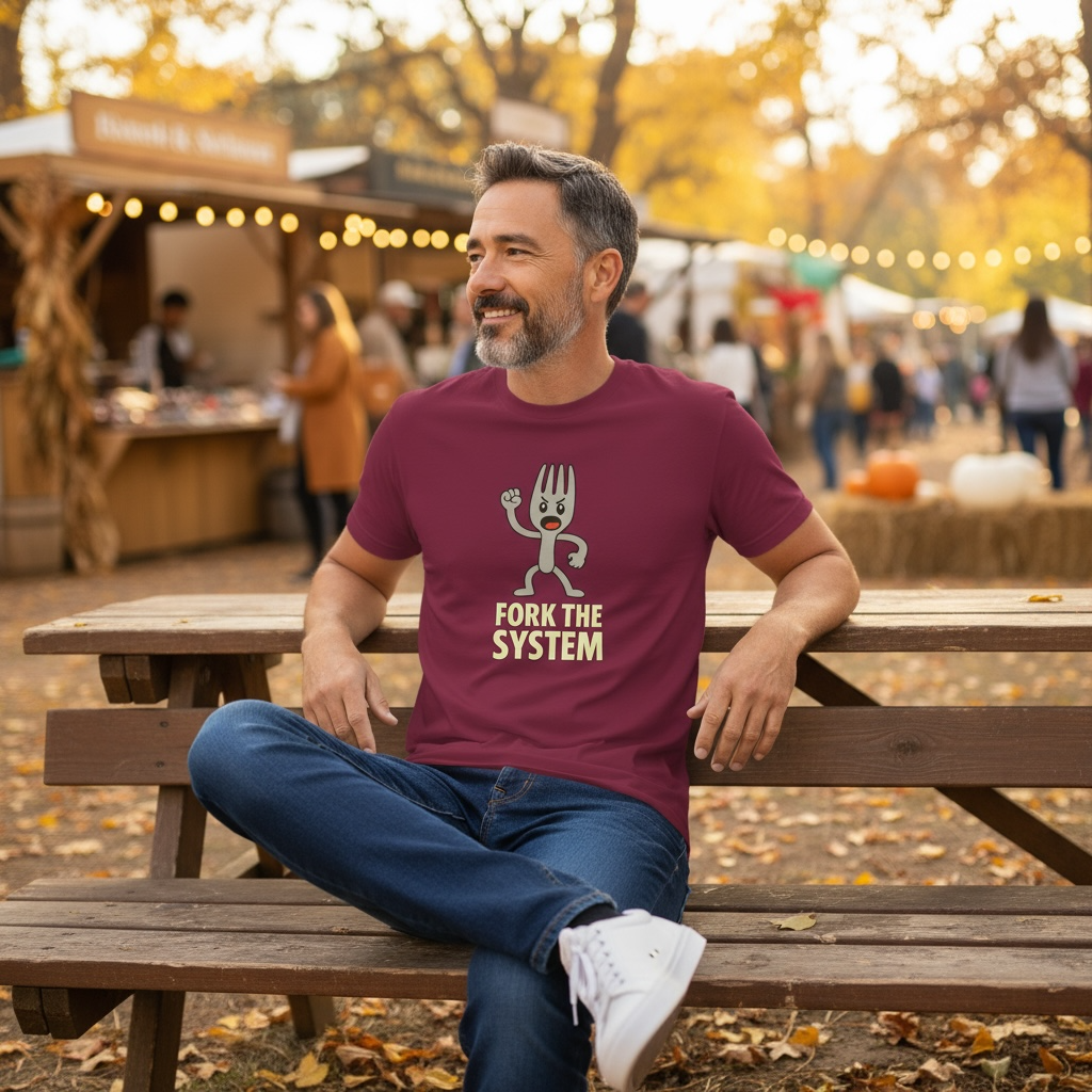 Fork the System Thanksgiving Tee